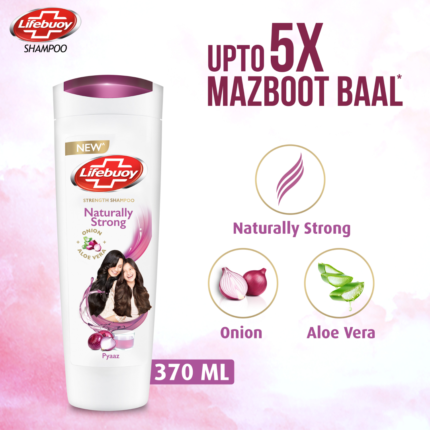 LifeBuoy Shampoo with Onion Naturally Strong 370ml